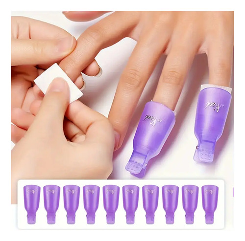 Pinzas Para Retiro De Esmaltado Permanente O Keeper Reusable - Imagen 4